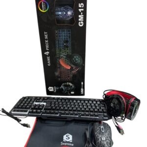 Pack Gaming 4 en 1 Sepoma GM-15
