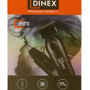 DINEX DN-1880 – Kit de Rasage Professionnel 2 en 1