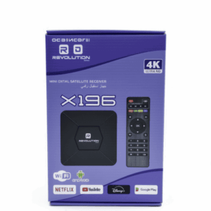 TV BOX X196 4K ULTRA HD