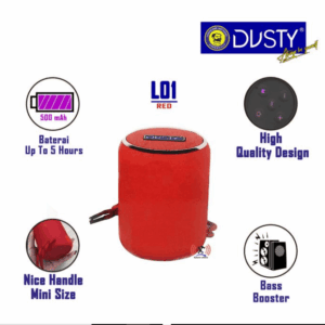 Enceinte Bluetooth Sans Fil DUSTY L01 – Son Puissant et Compact