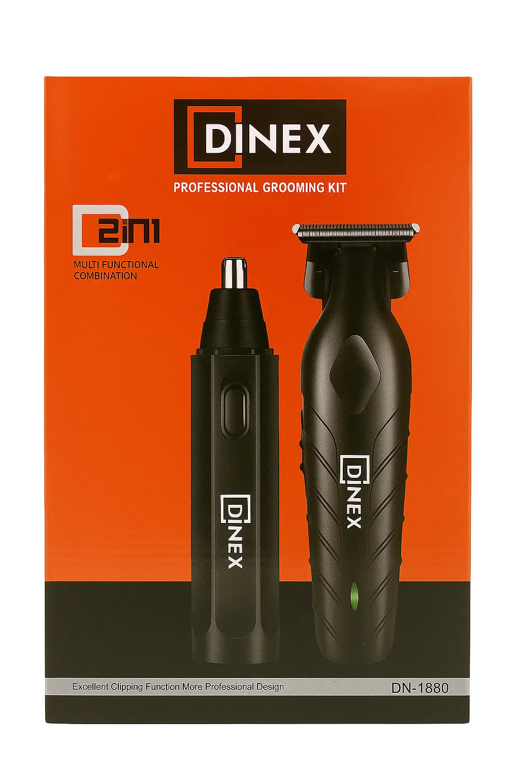 DINEX DN-1880 – Kit de Rasage Professionnel 2 en 1