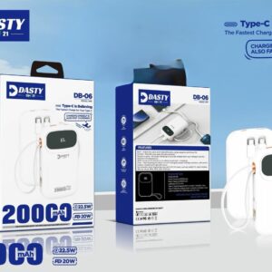 POWER BANK DASTY DB06 20000MAH