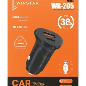 Chargeur de Voiture WINSTAR WR-205