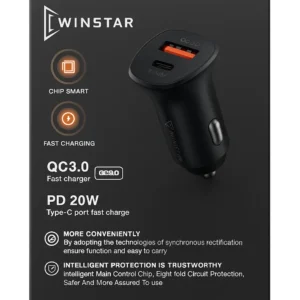 Chargeur de Voiture WINSTAR WR-205