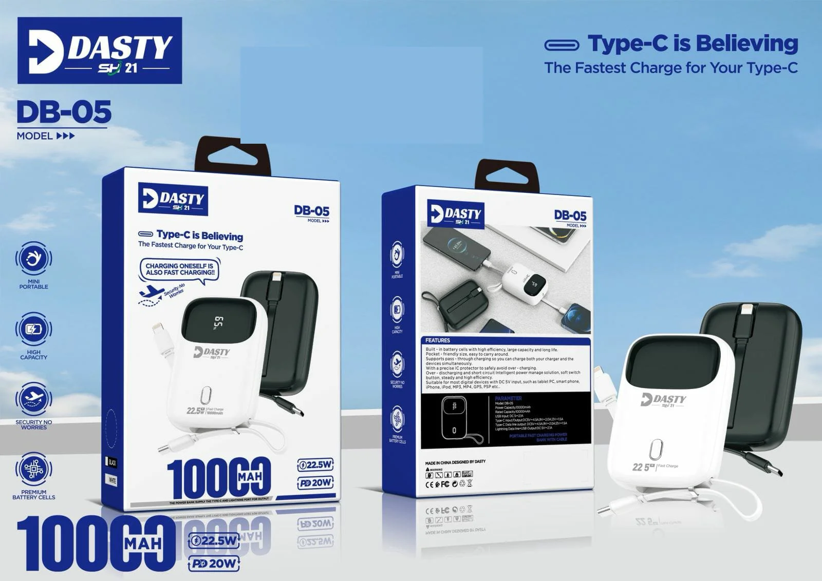 Power Bank DASTY DB-05