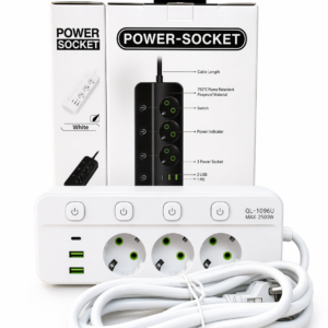 RALLONGE POWER SOCKET QL1096U 2500W