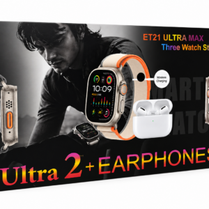 PACK SMART WATCH ET21 ULTRA 2PLUS +EARPHONES